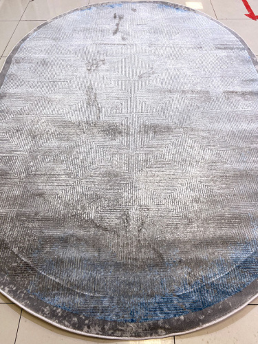 Kalahari  W9738_L.GREY / L.BLUE овал фото 4