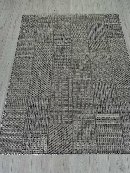 Прямоугольный ковер циновка s160 - dark gray | Россия