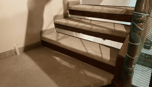 Накладки с загибом на всю ширину ступени фото 3