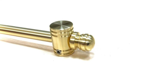 Ковродержатель из латуни L011 Пруток 12 мм фото 2