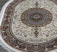 SHAHREZA d205 - CREAM-RED овал