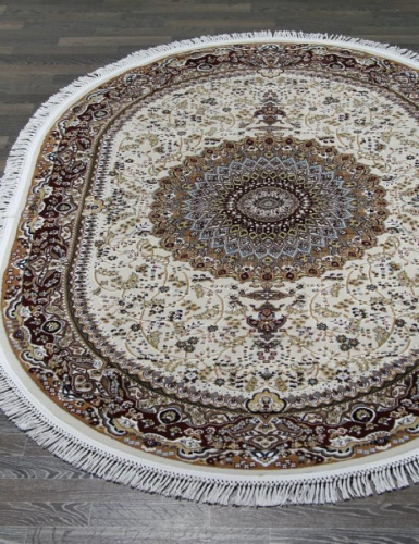 SHAHREZA d205 - CREAM-RED овал