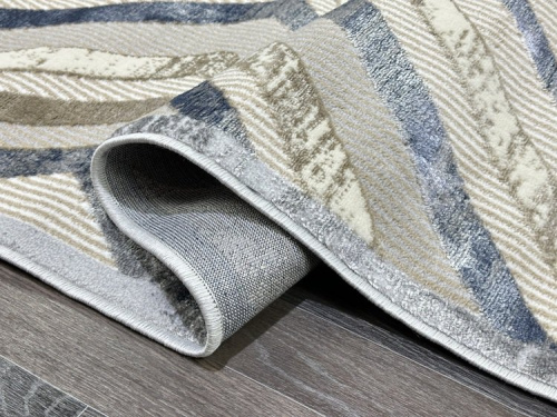 Semnan D037A_CREAM SHIRINK / BLUE FDY-овал фото 4