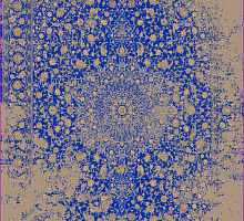 Antique Collection 5062 Navy Blue