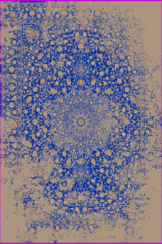 Antique Collection 5062 Navy Blue