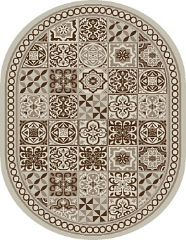 Овальный ковер циновка Флурлюкс 51219-50411-o (Сизаль) | Россия