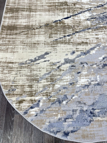 Semnan D038A_CREAM SHIRINK / BLUE FDY-овал фото 7