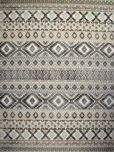 Ковер praga 06050a - brown / toz gri прямоугольник, из синтетики, коричневый, 0,8×1,5, фото 2