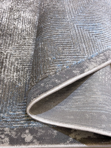 Kalahari  W9738_L.GREY / L.BLUE овал фото 7