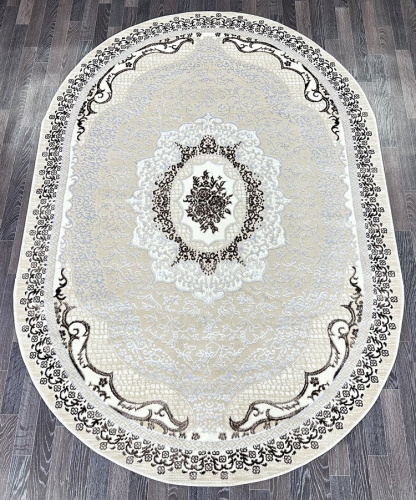 Platinium Q010A_BROWN FDY/CREAM SHRINK-О