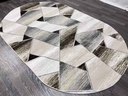 Aura 40676D_ACIK GRI / KOYU GRI овал фото 9