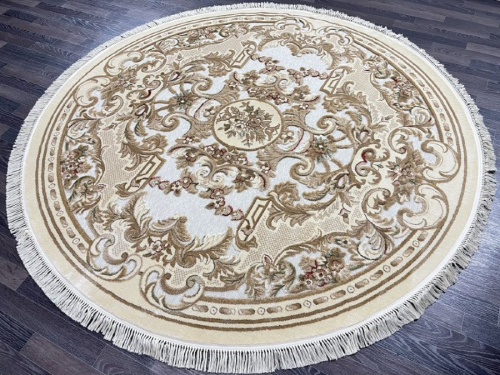 KUNDUZ 5066_498440 IVORY круг фото 6