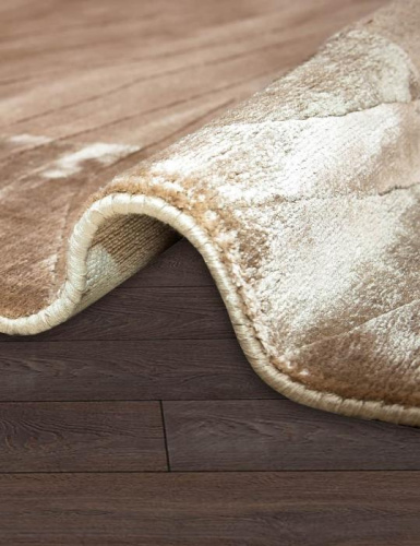 Индийский ковер gradiation tencel hl 761 - border-terraccotta прямоугольник фото 3