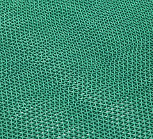 Грязезащитное покрытие Зиг-Заг. Толщина 4.5 мм. Зеленый