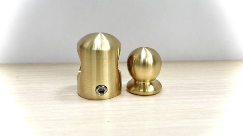 Ковродержатель из латуни L008 Пруток 12 мм. фото 4