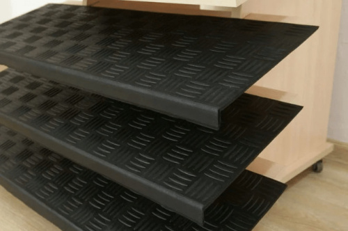 Резиновые накладки на ступени Крестики с загибом фото 3