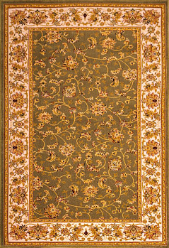 Прямоугольный ковер из шерсти/вискозы 6c2243-136 | Монголия
