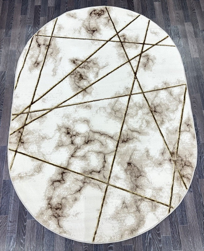 Fame 0163A_CREAM / BROWN-овал