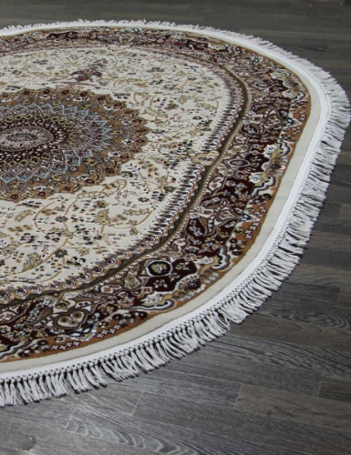 SHAHREZA d205 - CREAM-RED овал фото 3