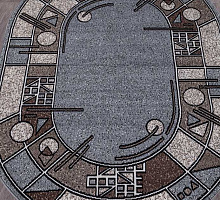 sierra albina 3 - blue-brown 2 овал