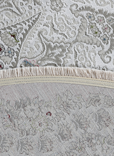 Kirmanshah 38650A WHITE / WHITE овал фото 4