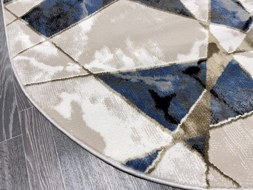 Aura 40657B_MAVİ / K.GRİ овал фото 8