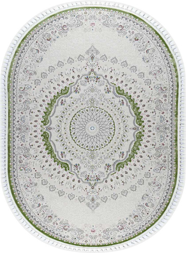 Kirmanshah 38861A GREEN / GREEN овал