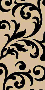 Ковровая дорожка  Sunrise D129 BEIGE-BLACK | Россия