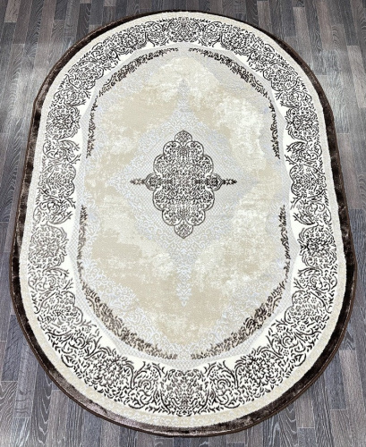 Platinium Q009A_BROWN FDY/CREAM SHRINK-О