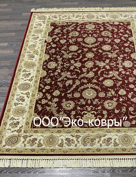 Прямоугольный ковер из вискозы 02M004 - RED | Бельгия