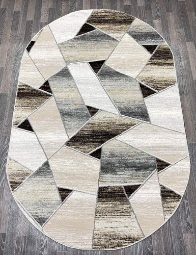 Aura 40676D_ACIK GRI / KOYU GRI овал