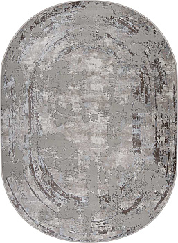 Овальный ковер из акрила 50122X L.GREY / L.BEIGE | Турция