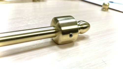 Ковродержатель из латуни L020 Пруток 12 мм фото 2