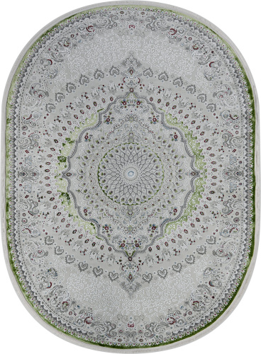 Kirmanshah 38861A GREEN / GREEN овал