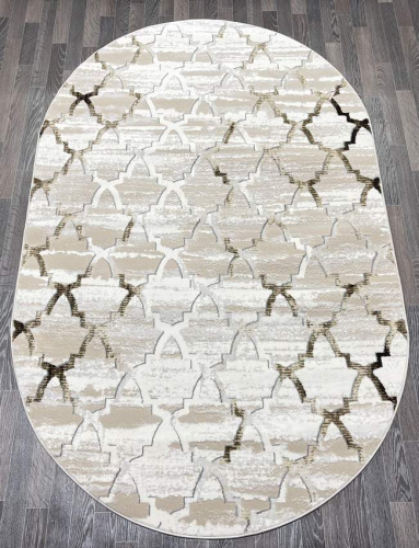 Aura 40547B_KAHVE / COKME BEYAZ овал