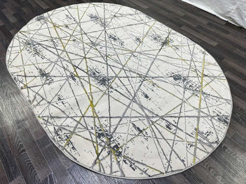 Fame 0727A_L. GREY / GOLD-овал фото 2