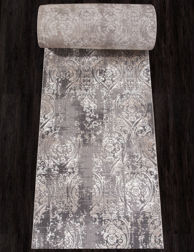 armina 04078c - grey / brown дорожка