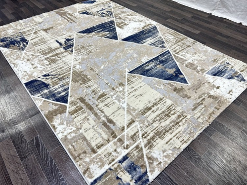 Semnan D067A_CREAM SHIRINK / BLUE FDY фото 3