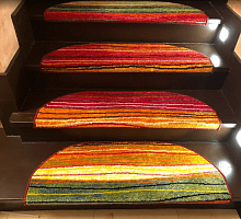 Накладки скругленной формы с загибом