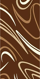 Ковровая дорожка из синтетики Sunrise V804 BROWN | Россия