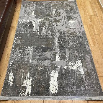 Прямоугольный ковер из полиэстера 3367A LIGHT GREY GREY | Турция