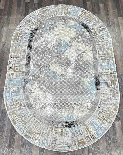 Ковер Sanandaj B029A_L GREY SHRINK / LIHGT GREY_О