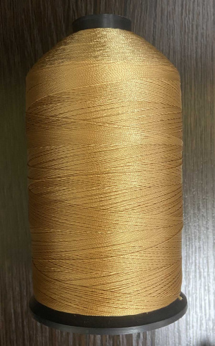 Лавсановая нить для оверлока бежевая Вторичная фото 5