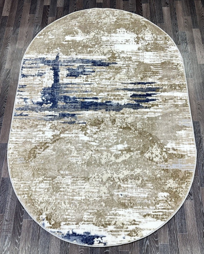 Semnan D068A_CREAM SHIRINK / BLUE FDY-овал