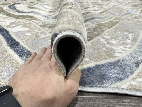 Semnan D066A_CREAM SHIRINK / BLUE FDY-овал фото 2