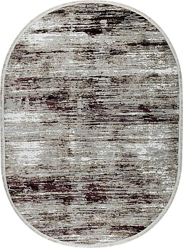 Овальный ковер из полиэстера 36952a-oval-dl-lila-beige | Турция