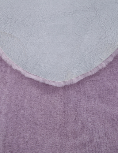 мутон sheepskin sheepskin 55x95 - сиреневый прямоугольник фото 3