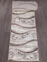 Ковровая дорожка из синтетики Valencia Deluxe (Меринос) D312 CREAM-BROWN_dor | Россия