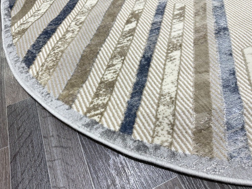 Semnan D037A_CREAM SHIRINK / BLUE FDY-овал фото 7