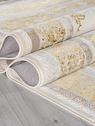 delina a064a - cream / gold fdy прямоугольник фото 4